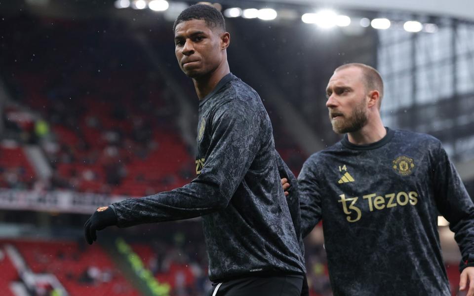 Marcus Rashford - Marcus Rashford in confrontation with Man Utd fans