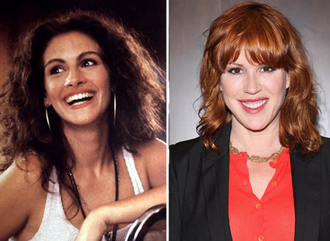 <p>Julia Roberts was not the first choice to play the prostitute in "Pretty Woman," a role that snagged her an Oscar nomination. Molly Ringwald was, and she turned down the job because of the tone of film — a choice she says she still regrets .</p>