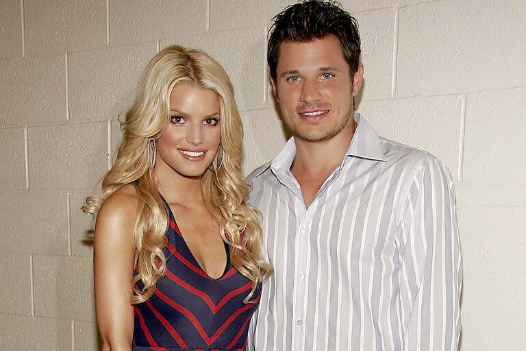 Jessica Simpson y Nick Lachey 