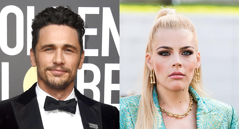 James Franco and Busy Philipps. (Photo: Getty Images)