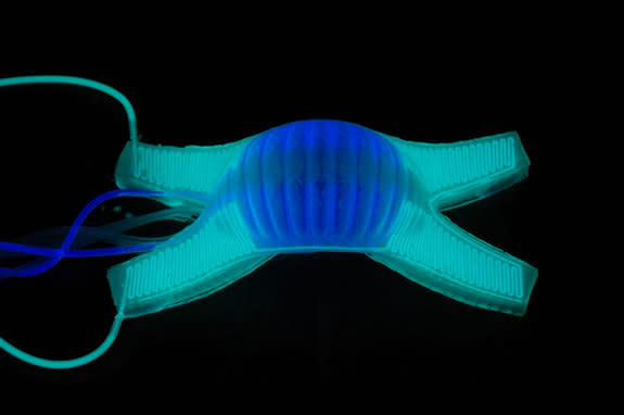 Flexible, Color-Changing Robot Inspired by Octopus