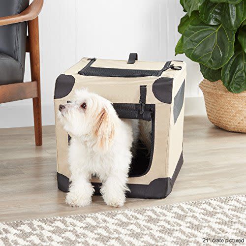 9) Soft-Sided Travel Crate