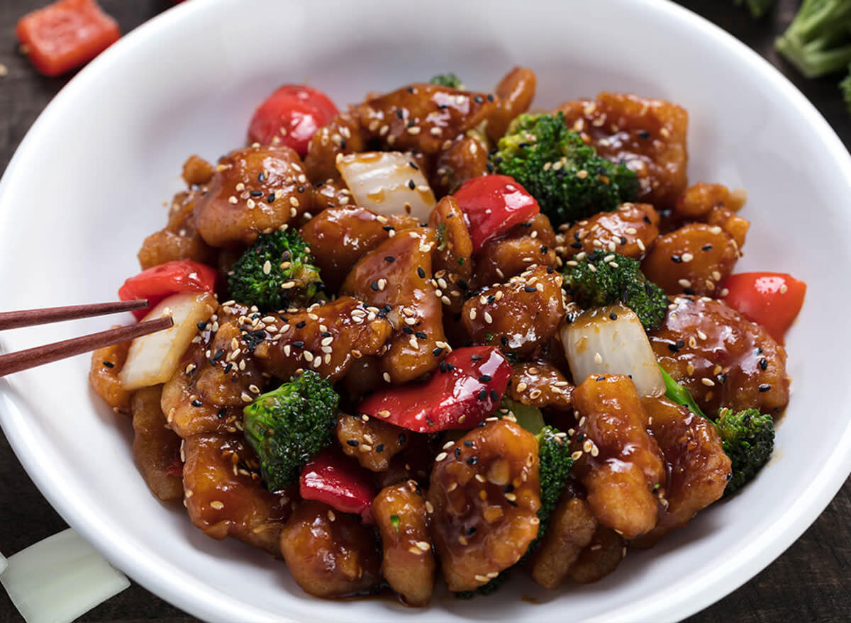sesame chicken from pf changs