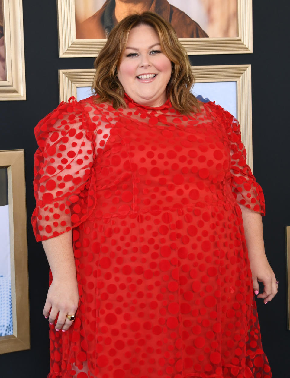 Chrissy Metz smiles at the "This Is Us" series finale event on May 22, 2022