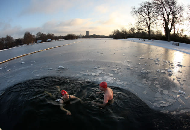 Swimming in the SerpentineGETTY IMAGES