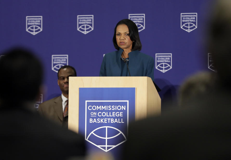 Condoleezza Rice: ‘College basketball is in trouble … and time is ticking’