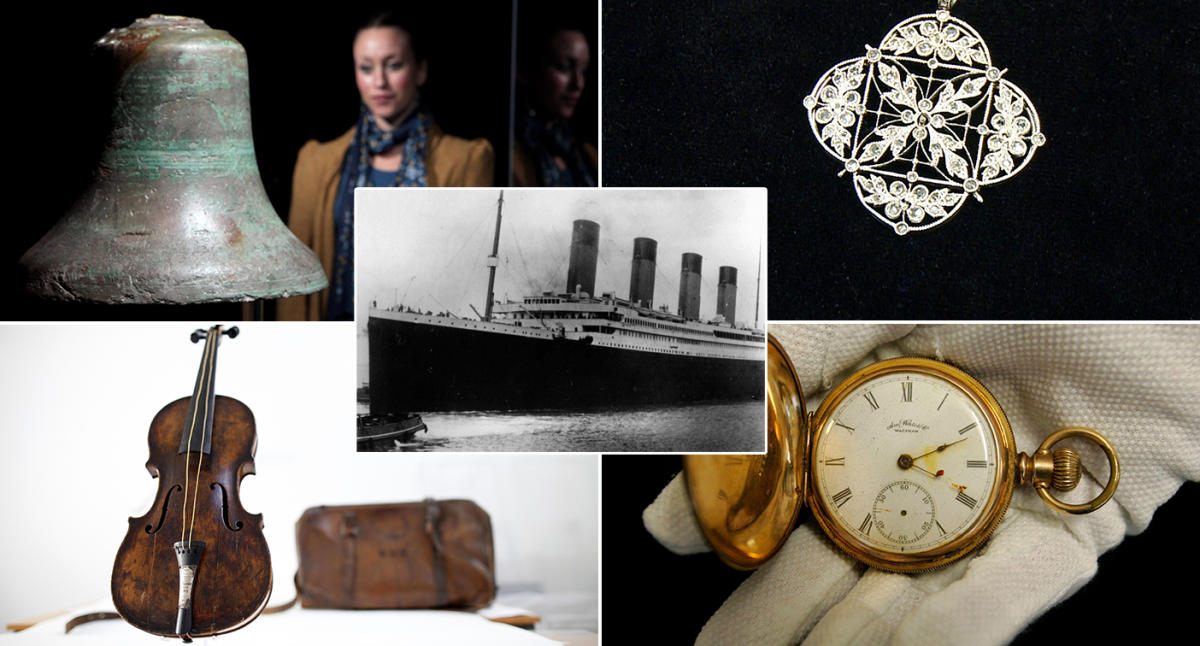 what has been recovered from the titanic