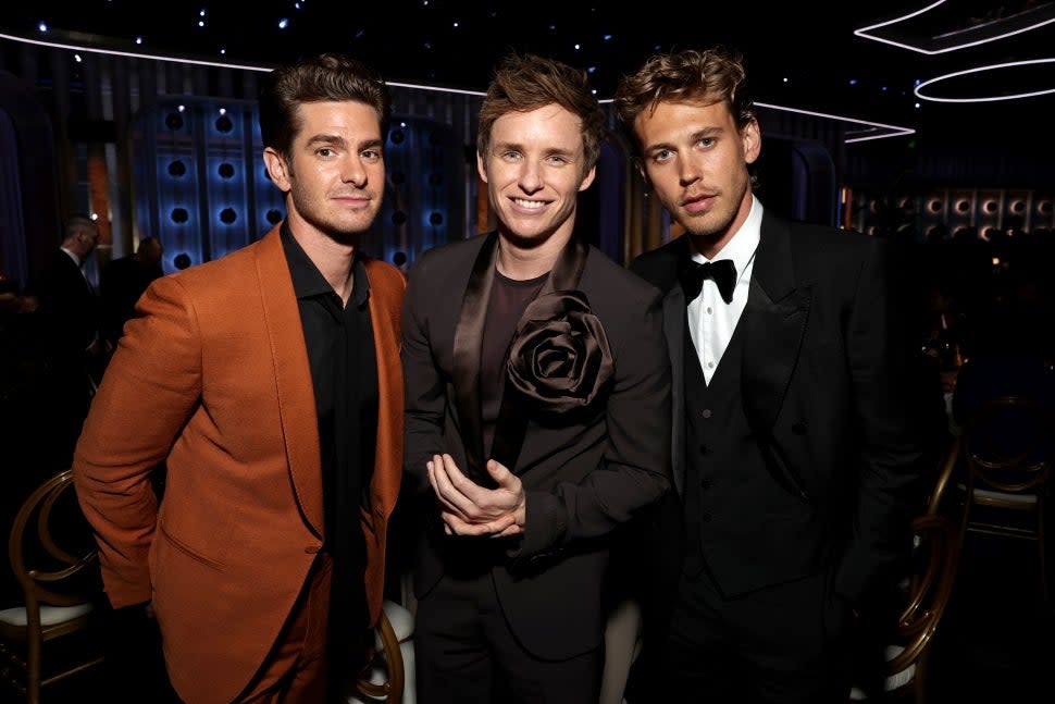 Andrew Garfield, Eddie Redmanye, Austin Butler