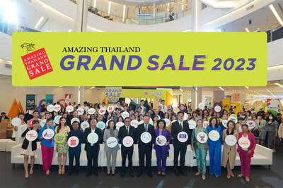 泰國國家旅遊局推出「購物挑戰」活動，開啟2023年「神奇泰國大特賣」 (PRNewsfoto/Tourism Authority of Thailand)
