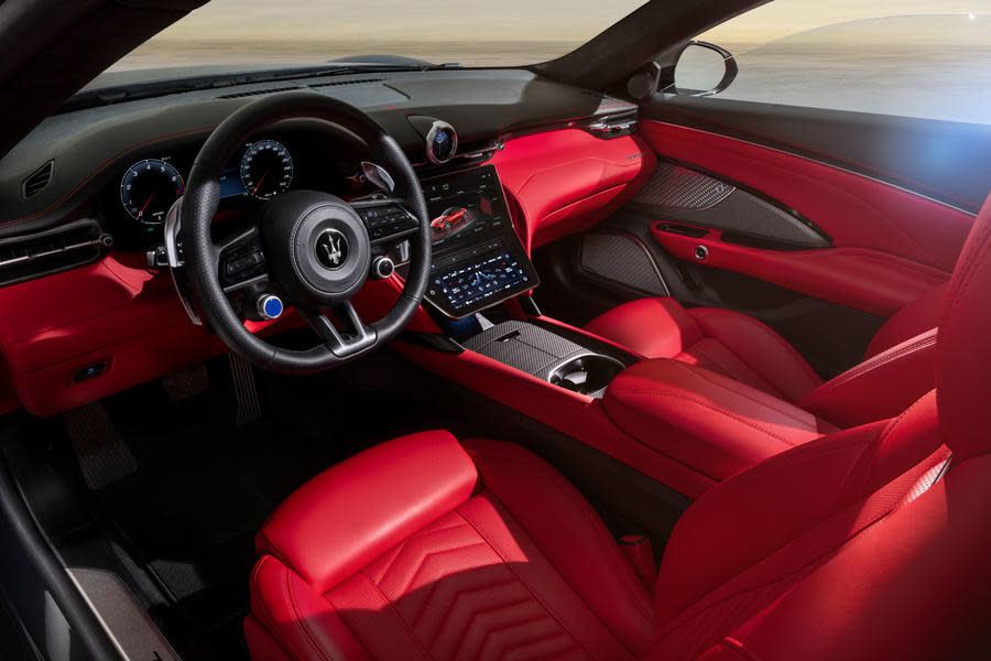 Maserati Grancabrio dashboard