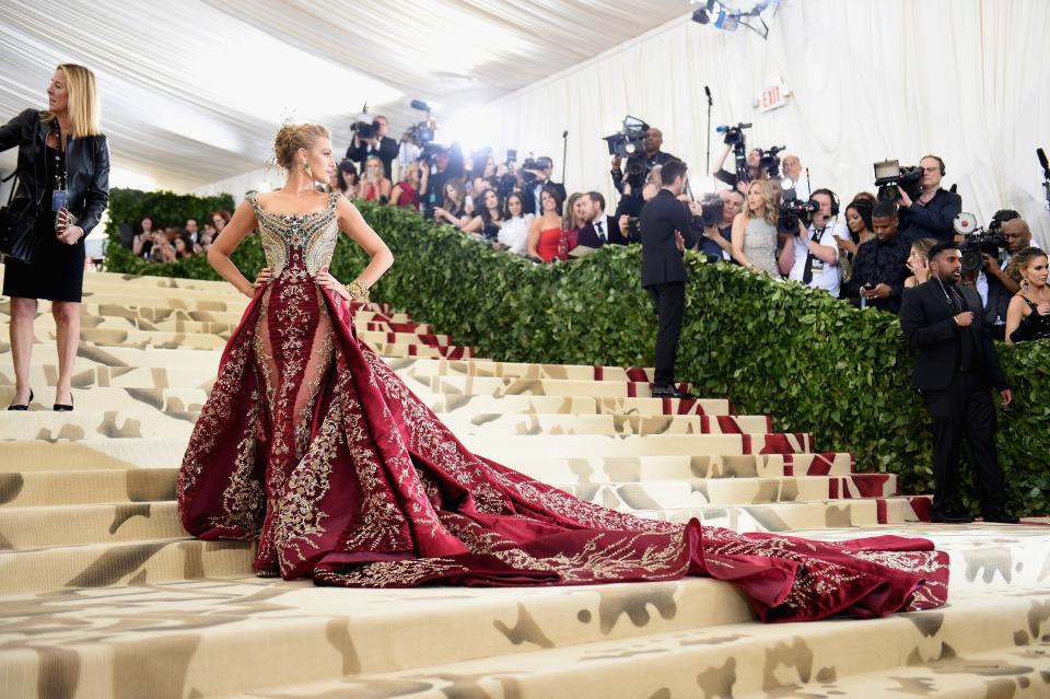 There’s no shortage of exquisite ways to wear a train at the Met Gala and we've rounded up our favorite looks.