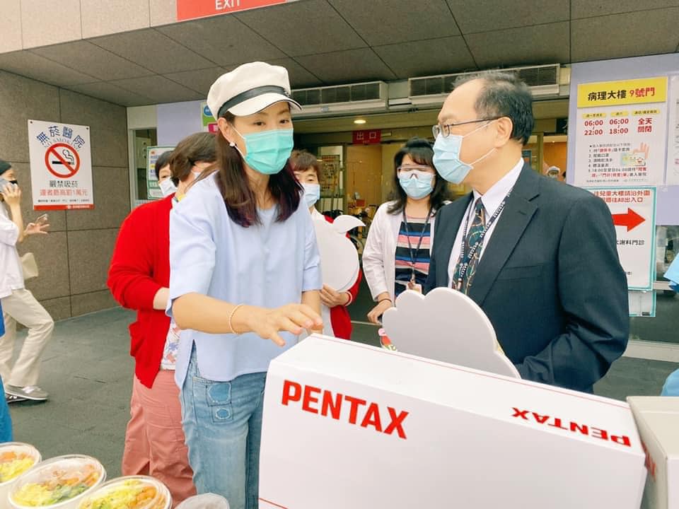 賈永婕被封「防疫女神」。（圖／翻攝自賈永婕臉書）