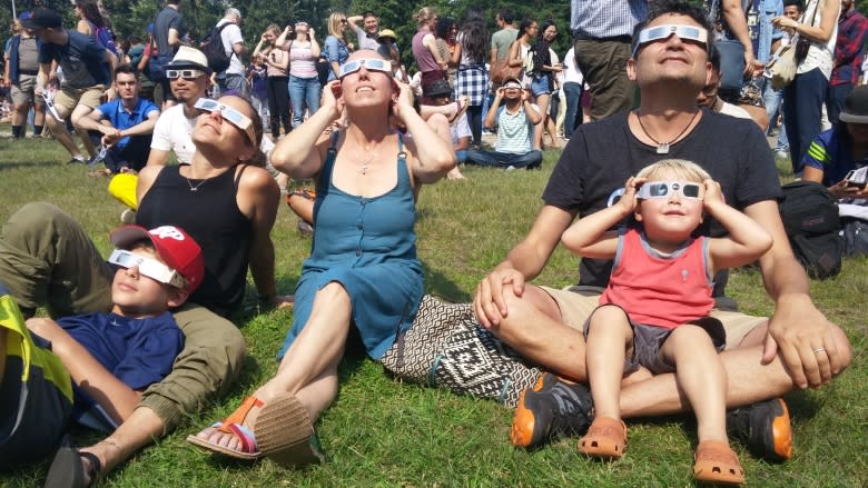 Montrealers treated to a partial solar eclipse: Watch it again here