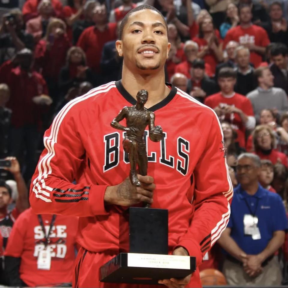 Derrick Rose。（翻攝Shams Charania X ）