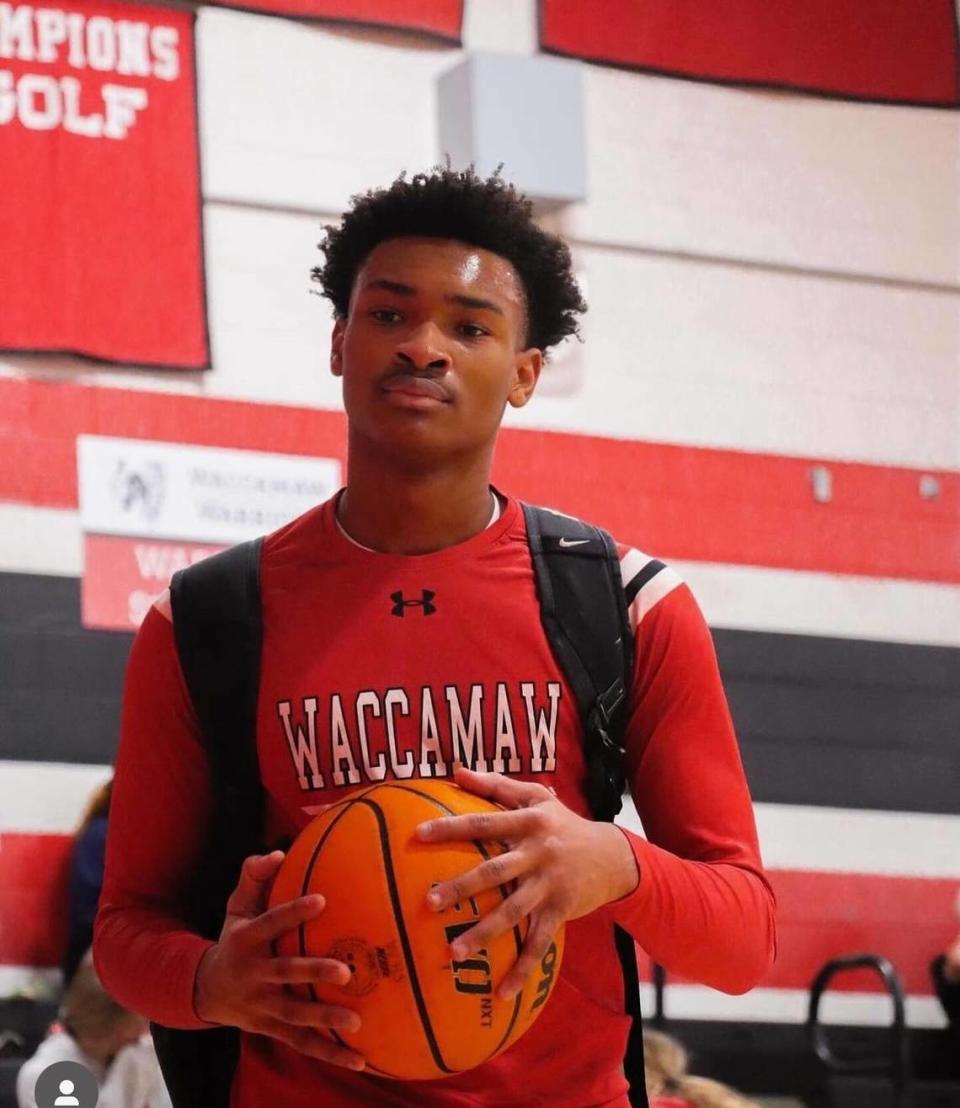 Tyrese Haynes was a senior at Waccamaw High School and a member of the varsity basketball team. He drowned Friday, July 12, 2025, while swimming in the ocean near Pawleys Island, SC.