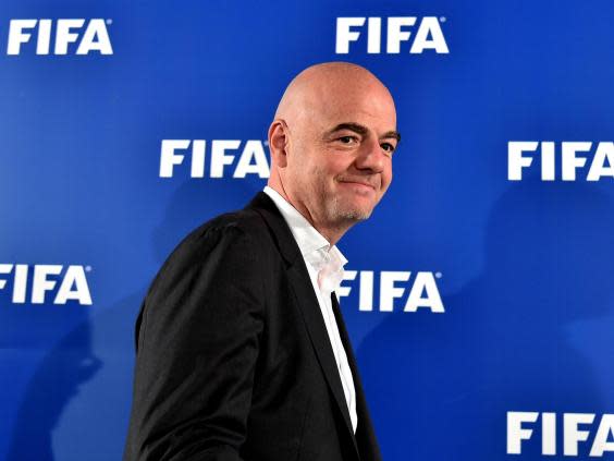 Infantino replaced the disgraced Sepp Blatter as Fifa president in 2016 (Getty)