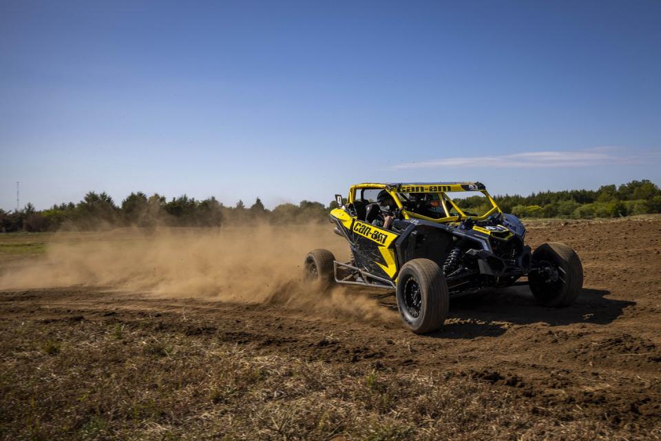 mich schumacher side by side driving can am