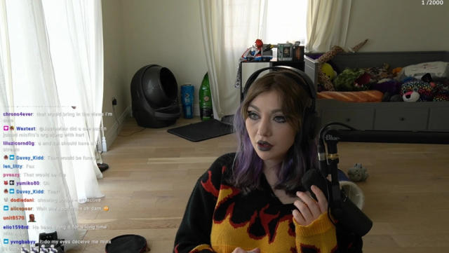 Twitch streamer JustaMinx has existential crisis after dyeing hair ginger