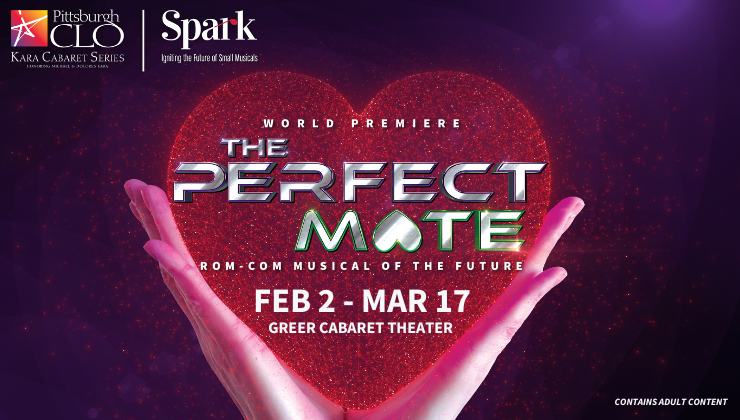 Poster for Pittsburgh CLO's "The Perfect Mate."