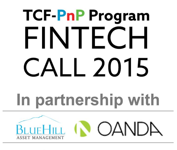 TCF-PnP FinTech Call 2015 accelerator program