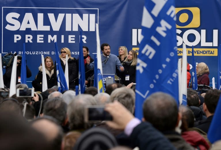 Italy's anti-euro and anti-immigrant Northern League won 18 seats in parliament