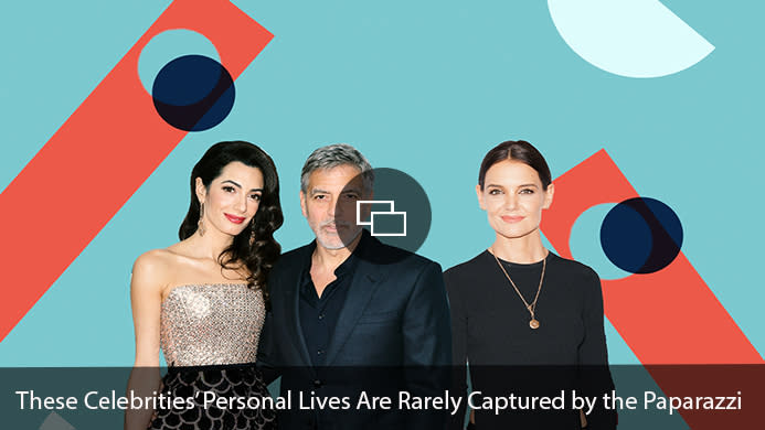 George Clooney, Amal Clooney, Katie Holmes