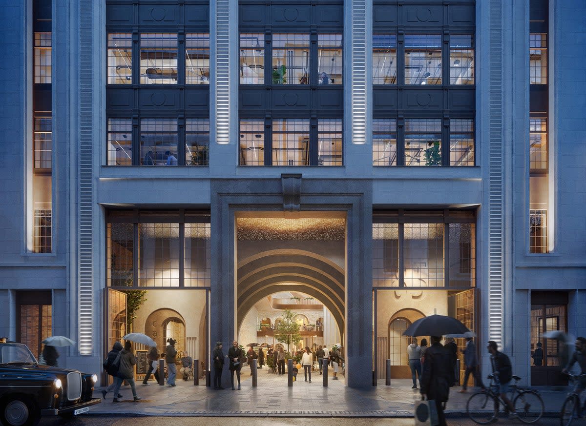 CGI of the Gracechurch Street frontage (Supplied)