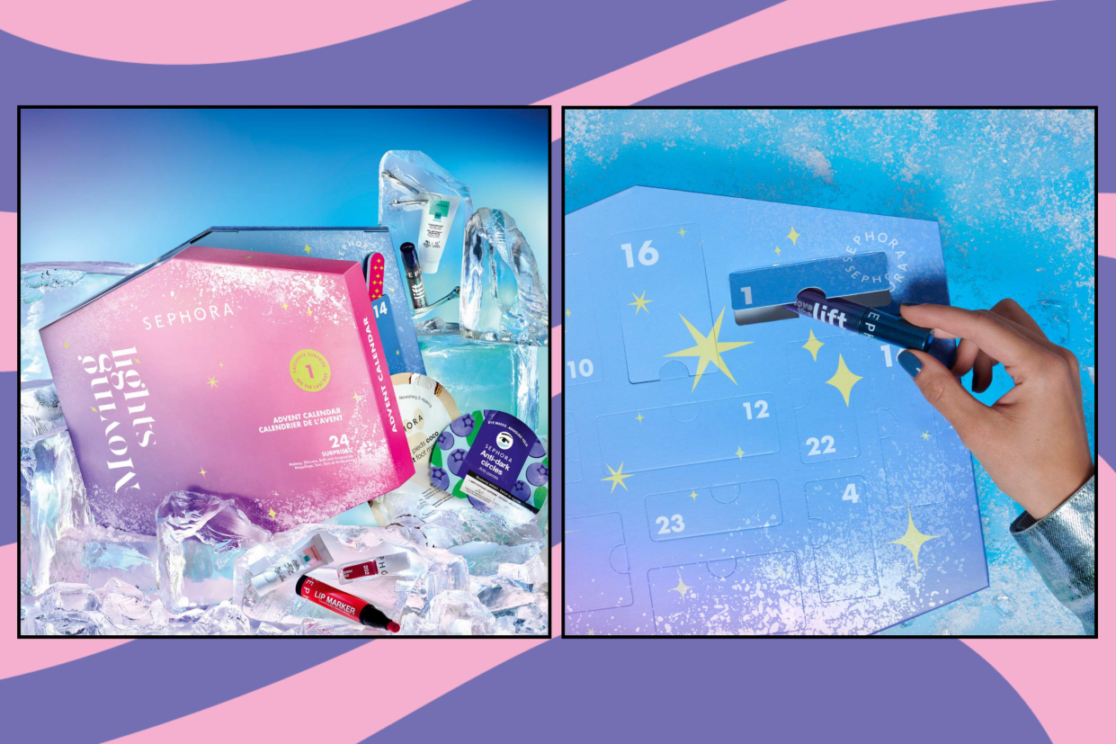 collage of SEPHORA COLLECTION Advent Calendar, Sephora's iconic beauty advent calendars are back for 2024 (Photos via Sephora).