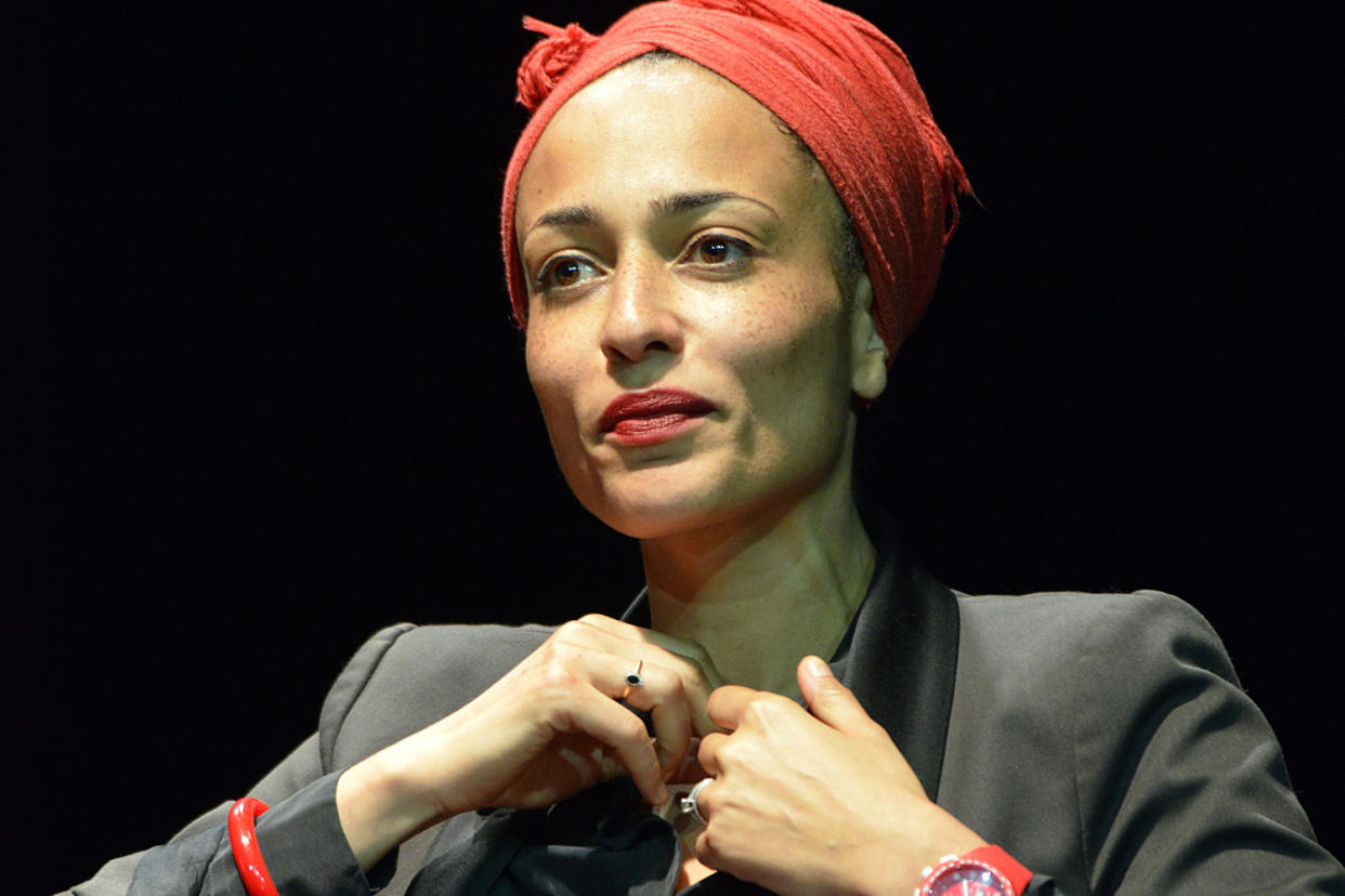 Zadie Smith has banned her daughter from spending more than 15 minutes getting ready: Rex Features