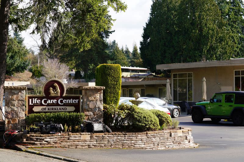 General view of the Life Care Center of Kirkland