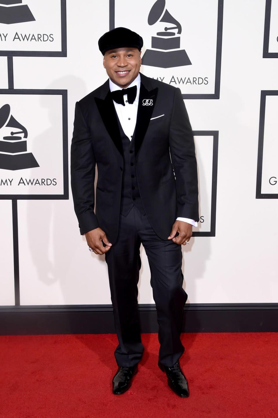 Best: LL Cool J in a suit with velvet lapels at the 58th Grammy Awards at Staples Center in Los Angeles, California, on February 15, 2016.  