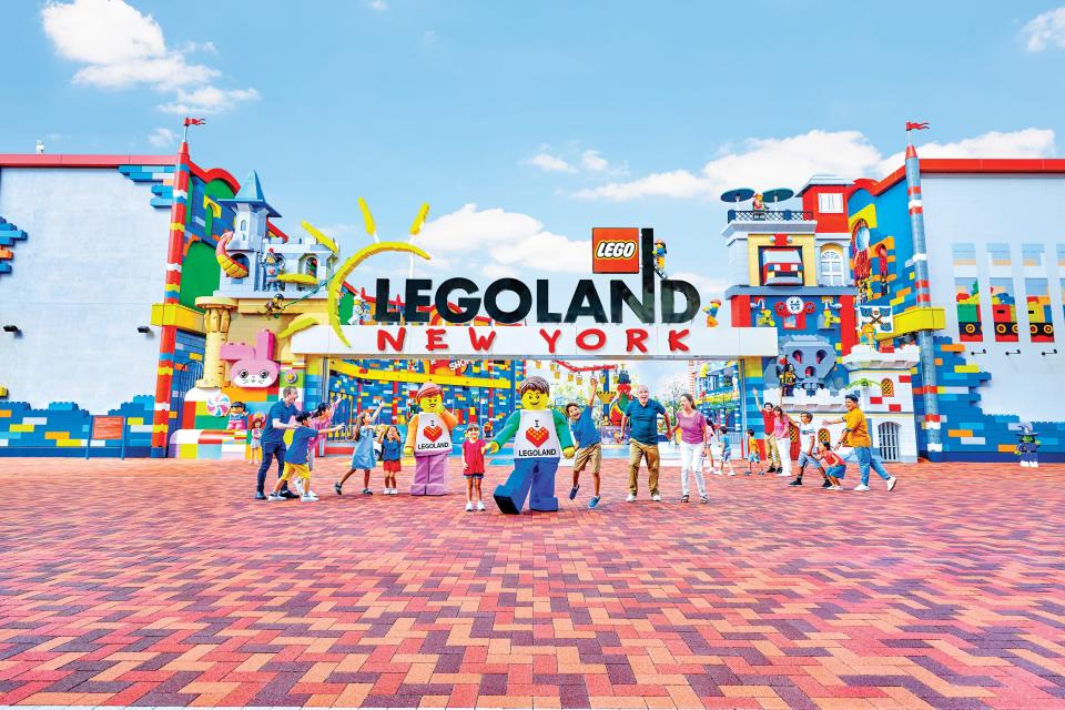 2020 promises to be a good one for theme park fans. Writer Arthur Levine, who specializes in such things, takes you on a tour of the year's most anticipated attractions, beginning with the brand-new Legoland New York park. Located in Goshen, about 60 miles outside of Manhattan, Legoland New York will be geared to families with children and tweens and will include rides, attractions, and shows based on the popular toy brand. Click forward to see what else is coming to theme parks this spring and summer.