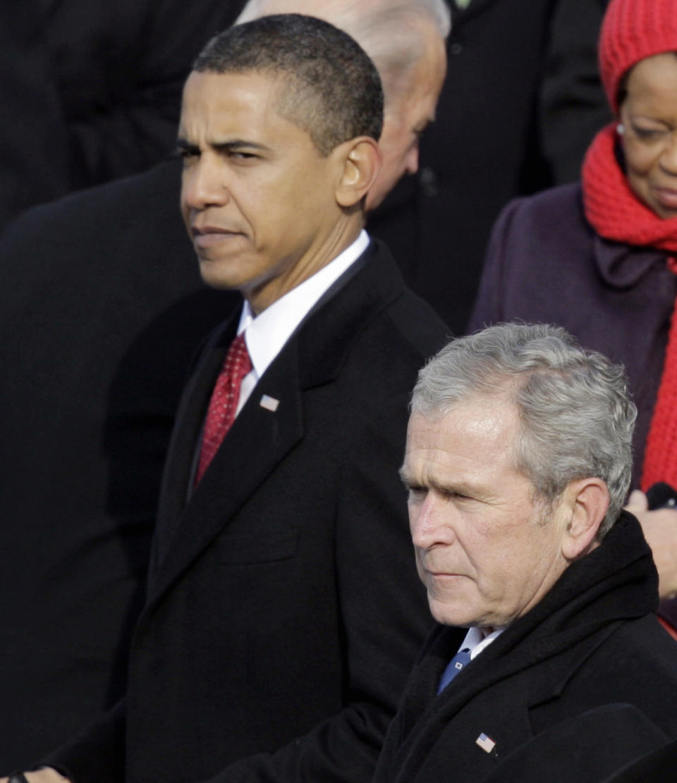 Tanto Obama como Bush estaban de acuerdo en el cierre de Guantánamo. (AP Photo/Jae C. Hong, File)