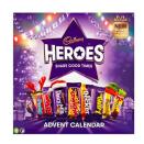 <p>Go classic with a Cadbury Heroes advent calendar, which combines all your favourite chocolates from the tin into a daily countdown. The likes of Fudge, Wispa, Dairy Milk, Crunchie, Eclair, Double Decker, Twirl, Caramel and Creme Egg are all randomly hidden behind each door. </p><p><a class="link " href="https://www.waitrose.com/ecom/products/cadbury-heroes-chocolate-advent-calendar/822010-675067-675067?gclid=EAIaIQobChMIgbO-pN7p5AIVhbHtCh0m4AmtEAQYASABEgKtPfD_BwE&gclsrc=aw.ds" rel="nofollow noopener" target="_blank" data-ylk="slk:SHOP NOW;elm:context_link;itc:0;sec:content-canvas">SHOP NOW</a> John Lewis, £4.99</p>