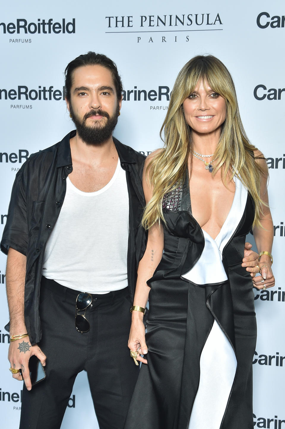 Heidi Klum et Bill Kaulitz se sont mariés en secret il y a près de cinq mois. (Photo by Stephane Cardinale - Corbis/Corbis via Getty Images)