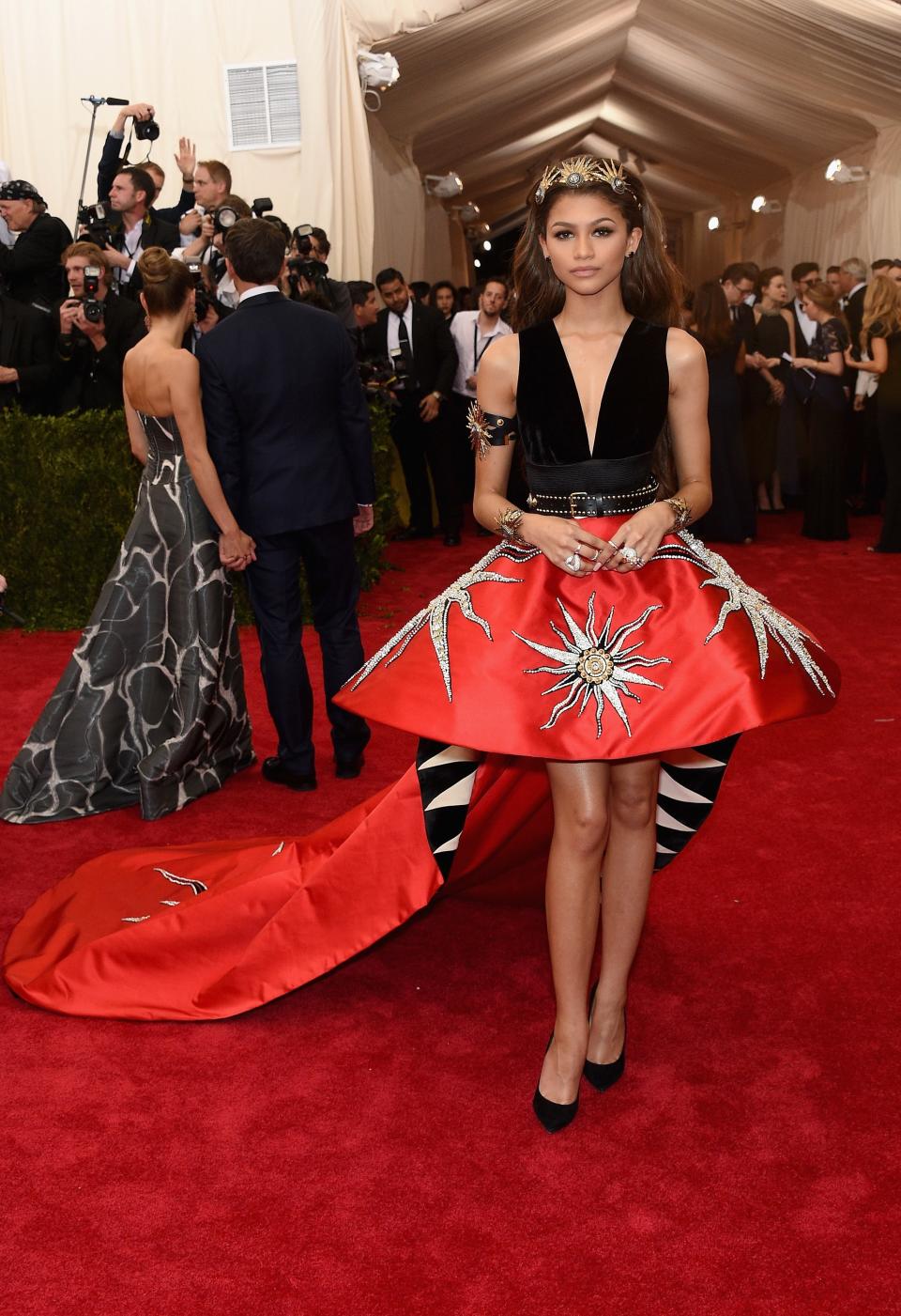 <h1 class="title">Zendaya in Fausto Puglisi</h1><cite class="credit">Photo: Getty Images</cite>