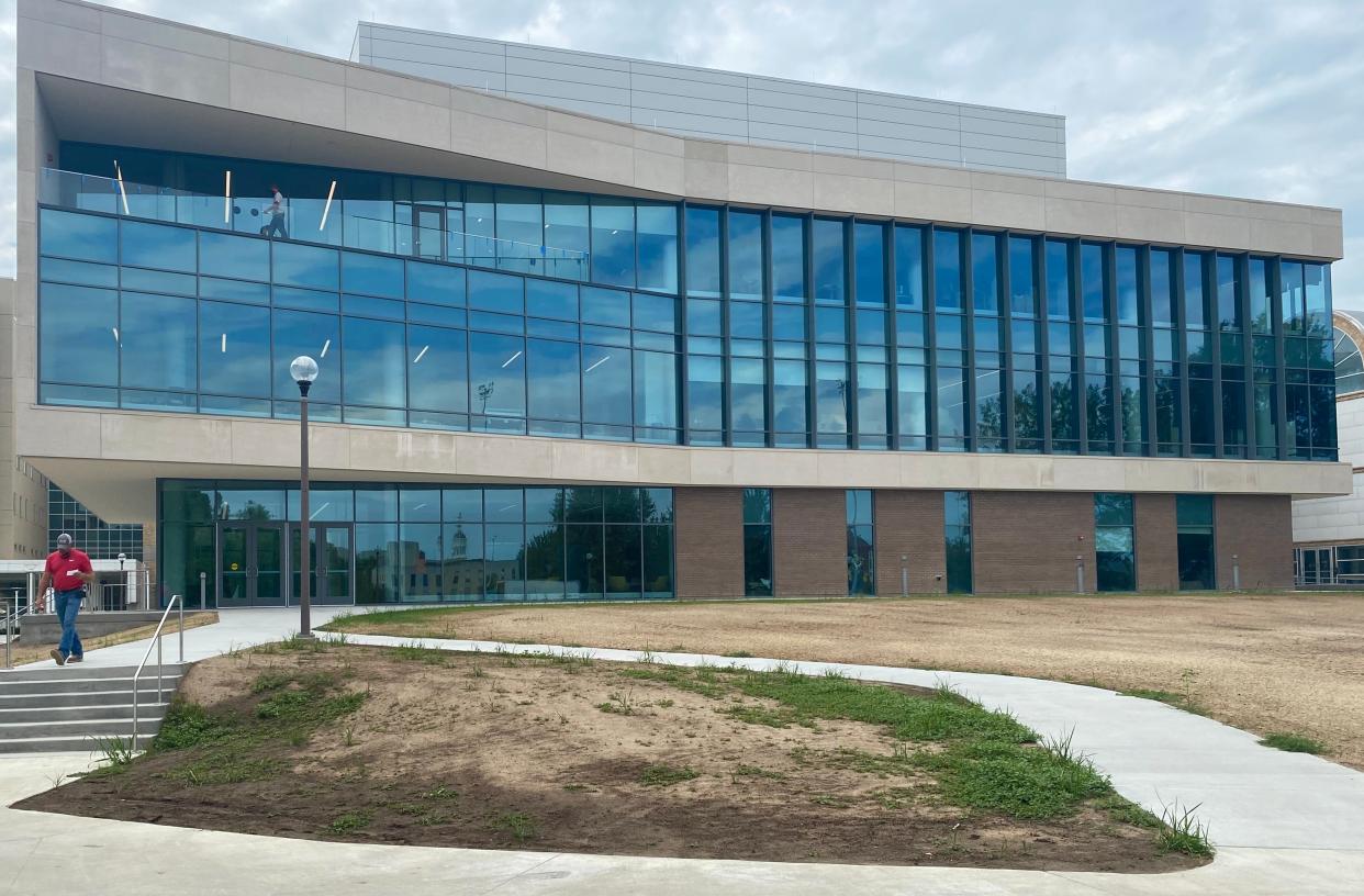 The new $30 million, four-story Sinclair School of Nursing building at the University of Missouri will welcome students on Monday.