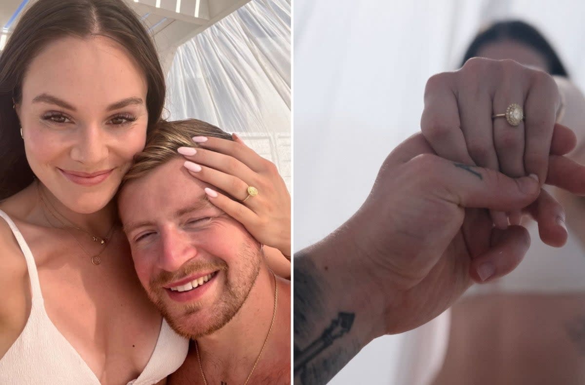 Couple have announced their engagement after meeting in 2021 (Instagram/HollyRamsayy)