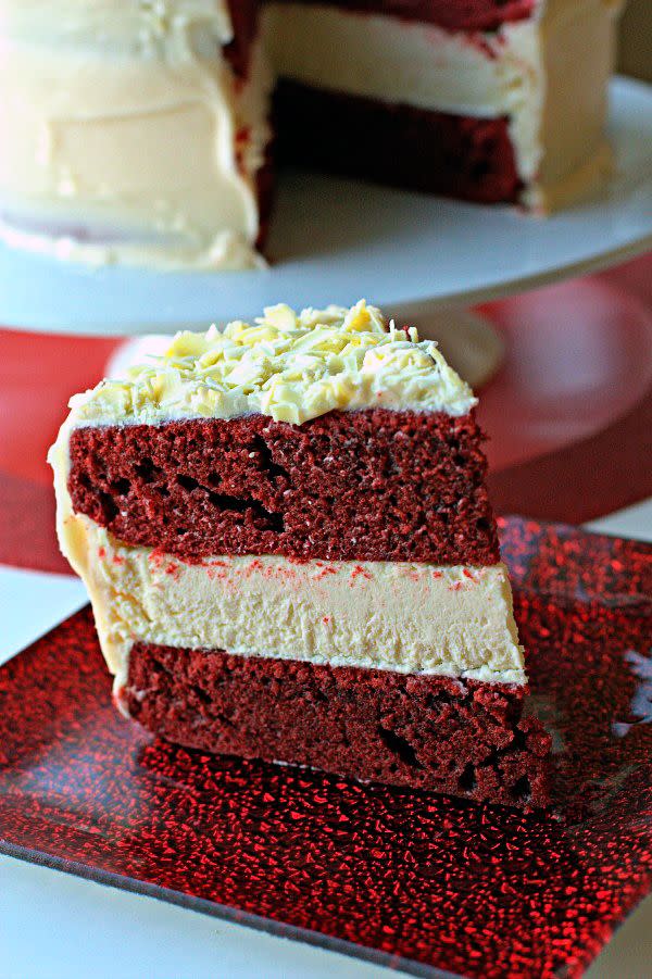 Cheesecake Factory Red Velvet Cheesecake