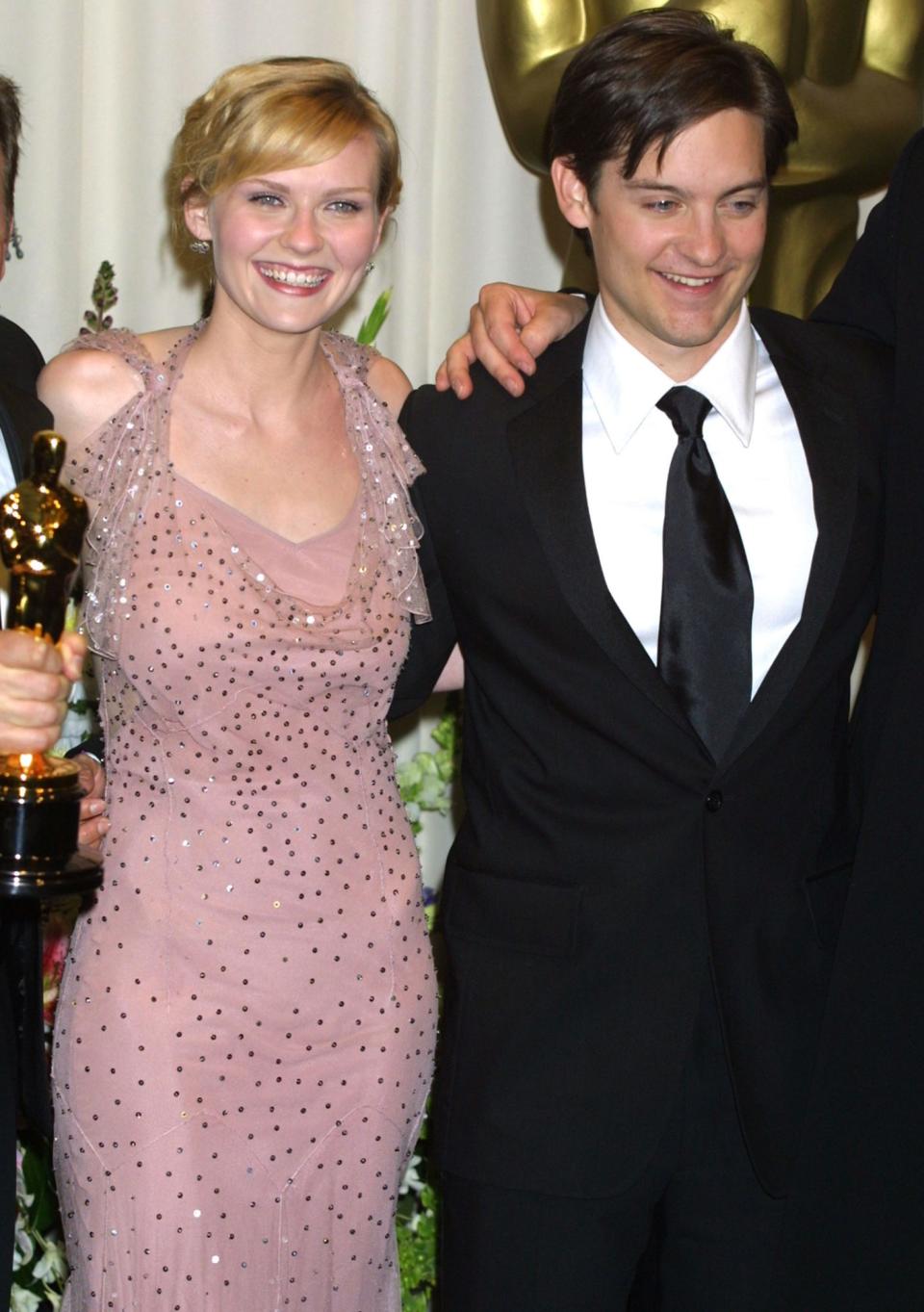 <i>Spider-Man</i> Costars Kirsten Dunst and Tobey Maguire Reunite