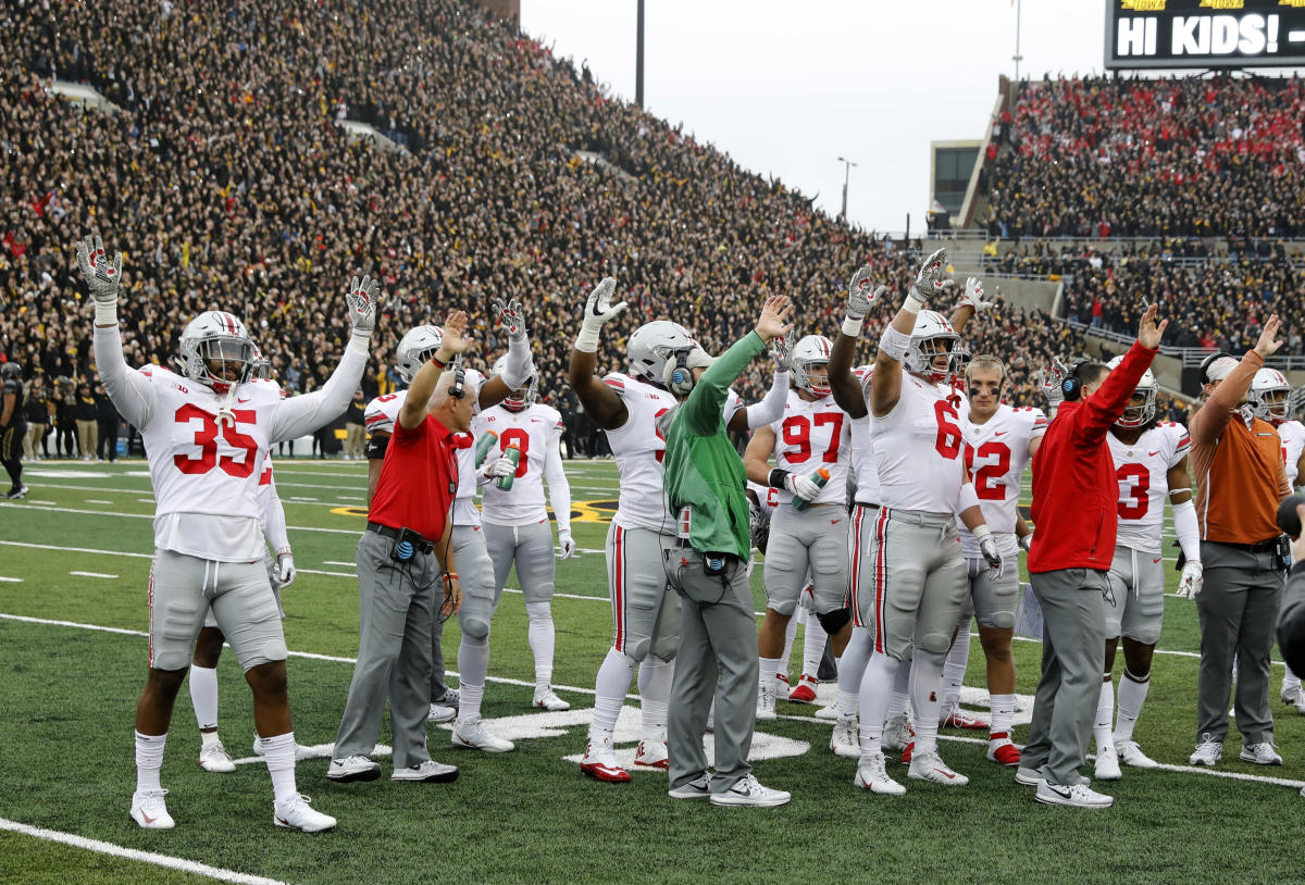 Ohio State will wear special allwhite uniforms against Michigan