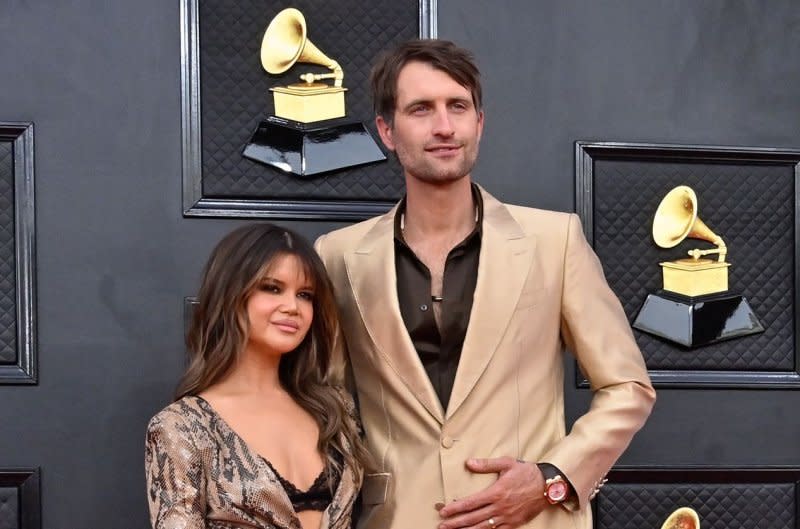 Maren Morris (L) and Ryan Hurd reached a settlement agreement three months after Morris filed for divorce. File Photo by Jim Ruymen/UPI