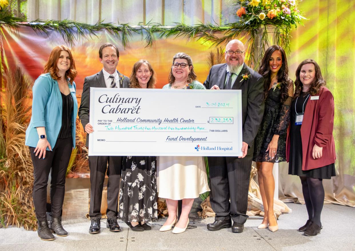 Holland Hospital's 2024 Culinary Cabaret raised a record $232,299 for the Holland Community Health Center.