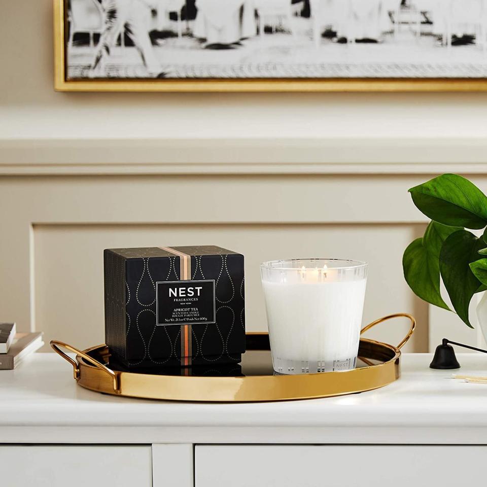 37) NEST Fragrances 3 Wick Apricot Tea Candle