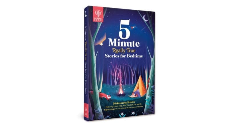 These 5-minute stories are fascinating and all focus on sleep!