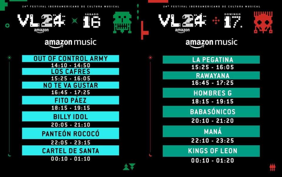 horarios vive latino 2024 escenario amazon music