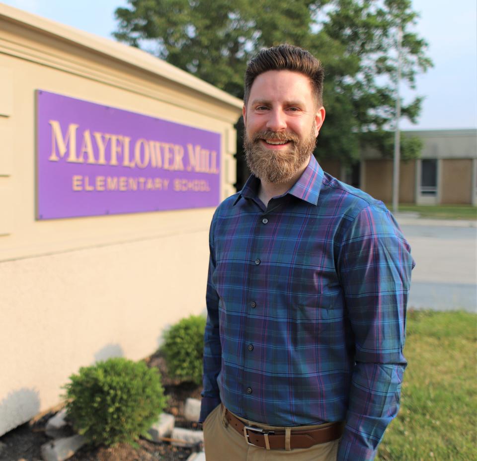Geoffrey Grubb is the new assistant principal at Mayflower Elementary School