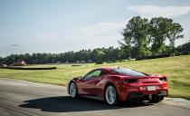 <p>Horsepower: 661; Weight: 3428 lb; Price as tested: $358,383<br><br></p><p>This car, maybe more than any other, marks the end of an era. Put a fork in high-revving, naturally aspirated engines; they’re done. All new performance engines will have a charger of some kind, and Ferrari, the seminal stalwart of 9000-rpm flat-plane-crank screamers, has adopted two turbochargers for its mid-engine V-8–powered supercar. And a smaller V-8 at that. <a rel="nofollow noopener" href="http://www.caranddriver.com/features/ferrari-488gtb-at-lightning-lap-2016-feature" target="_blank" data-ylk="slk:READ MORE ››;elm:context_link;itc:0;sec:content-canvas" class="link ">READ MORE ››</a></p>