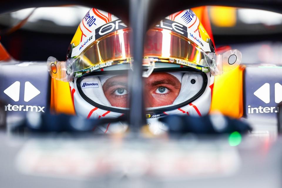 Verstappen prepares to drive during qualifying ahead of the Japan Grand Prix on Sept. 23, 2023, in Suzuka, Japan. <span class="copyright">Mark Thompson/Getty Images</span>