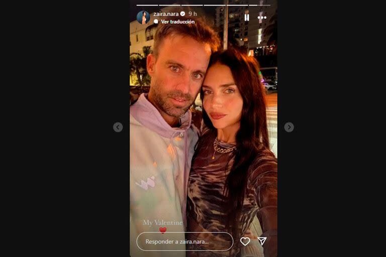 Zaira Nara posteó en sus historias una foto junto a Facundo Pieres, y el polista se ocupó de compartir la imagen